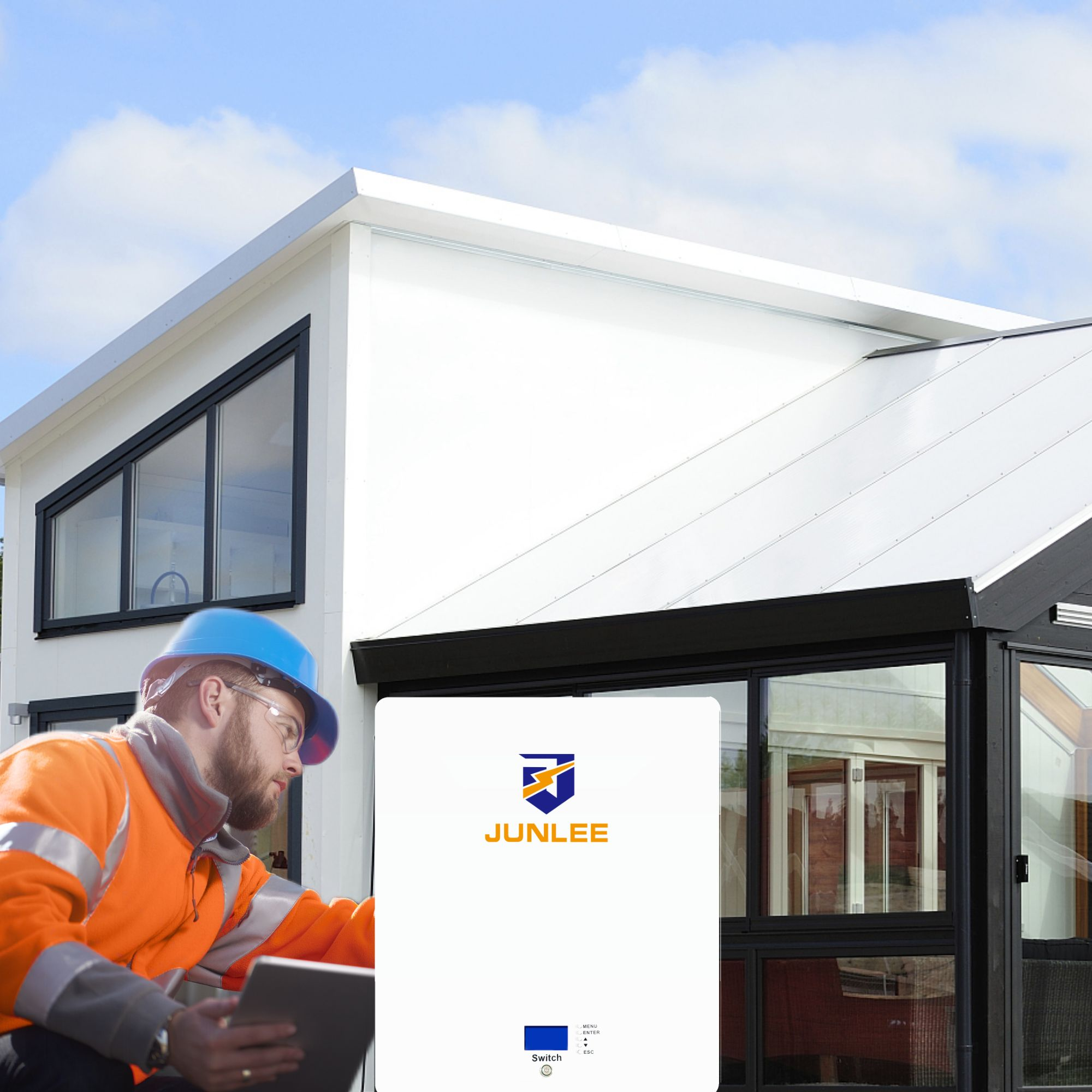 Junlee Energy Storage Technology Corporation - Speicher - Power Wall 51.2V200Ah Battery Power Wall 9,6Kwh - Art. 25637