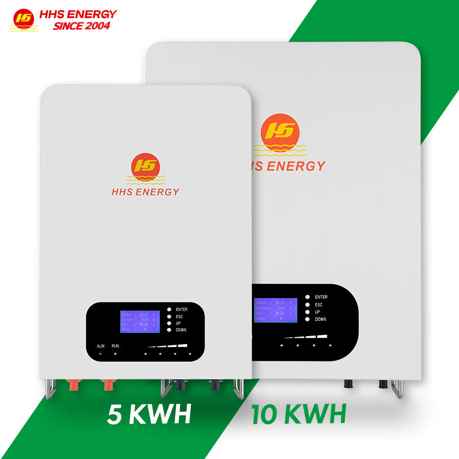 Shenzhen HongHaosheng Electronics Co., Ltd. - Speicher - Power Wall (Wall Mounted Battery) 5-15KWh HHS-PW48300 - Art. 30363