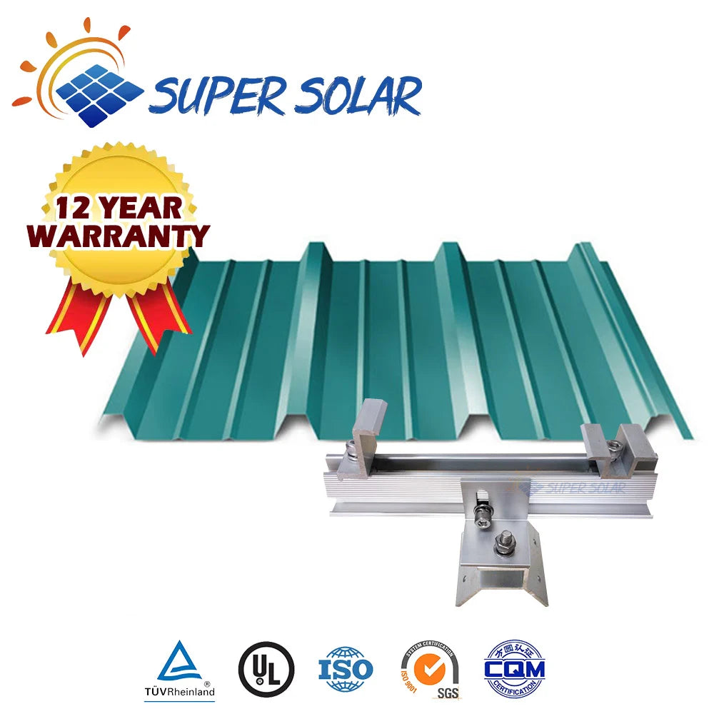 Fujian Super Solar Energy Technology Co., Ltd. - Montagesysteme - R003 Trapezoidal Roof Solar Bracket Mounting SS-R003 - Art. 5627