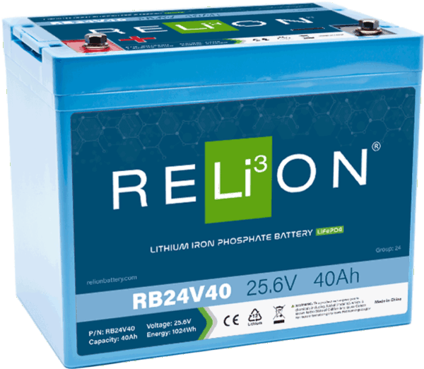 Relion Batteries - Speicher - RB24V40 RB24V40 - Art. 15778
