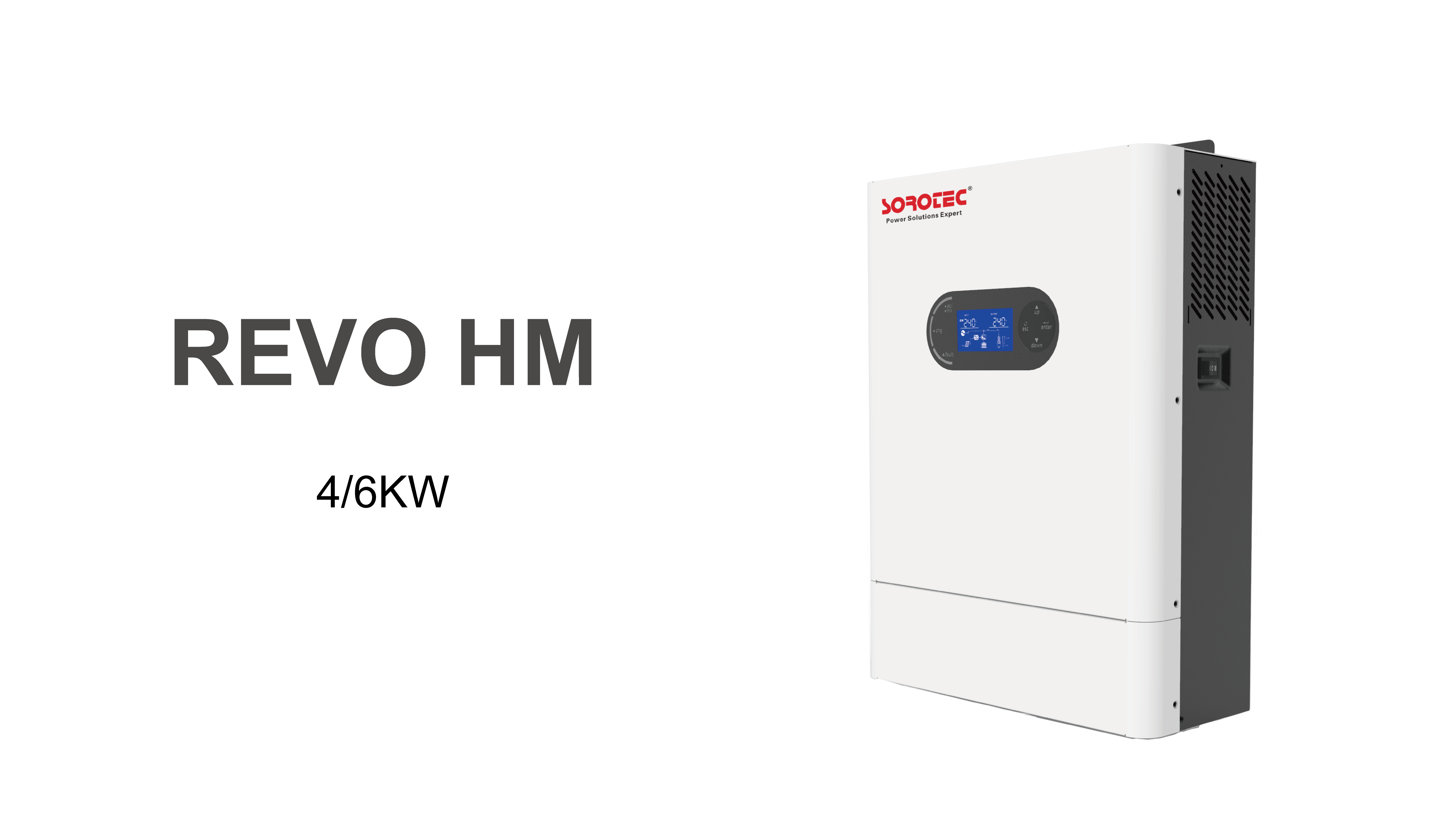 Shenzhen SORO Electronics Co., Ltd. - Wechselrichter - REVO HM Series 4-6KW 6000W - Art. 49360