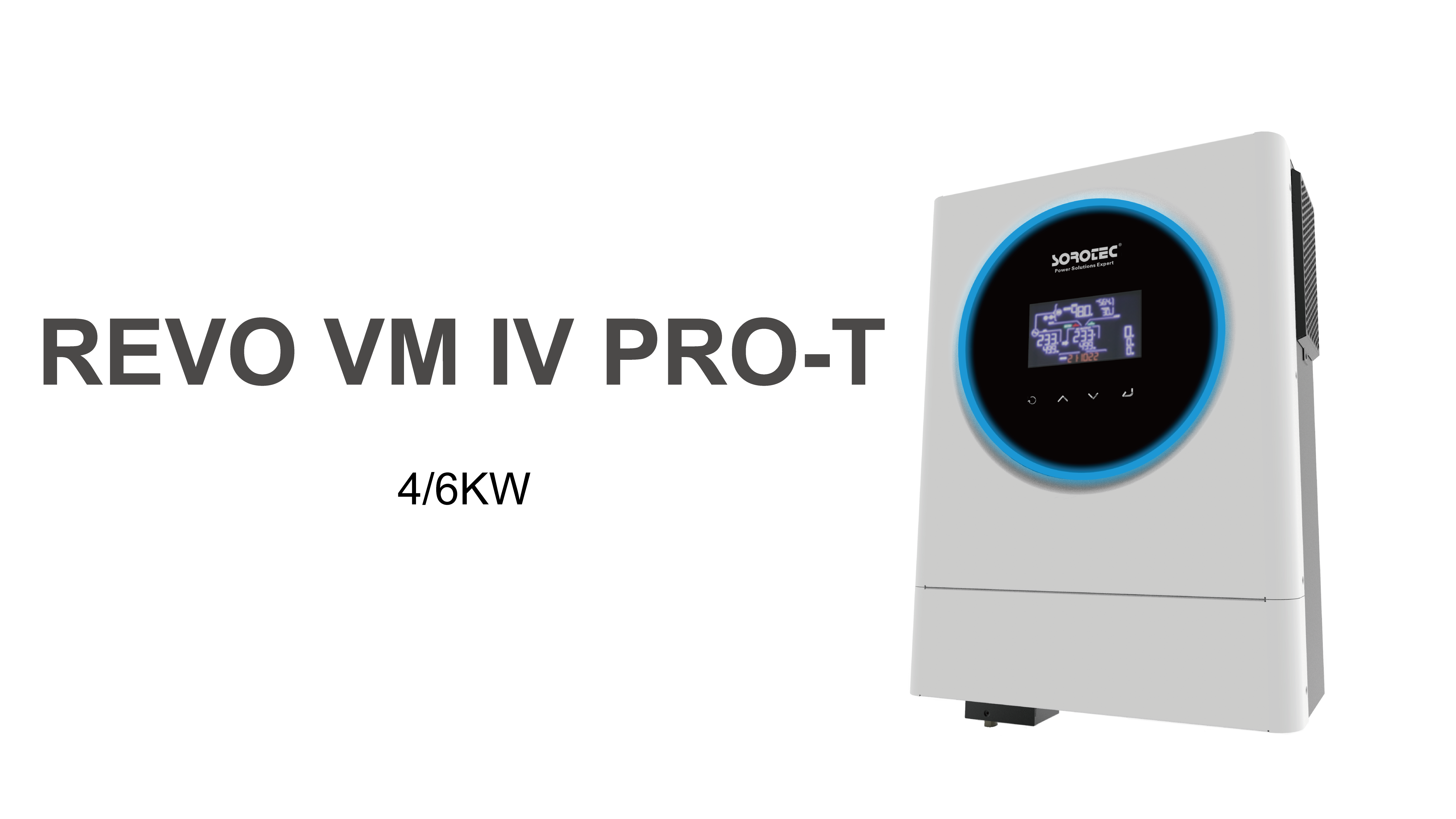 Shenzhen SORO Electronics Co., Ltd. - Wechselrichter - REVO VM IV Pro-T 4/6KW REVO VM IV Pro-T 4KW - Art. 57532