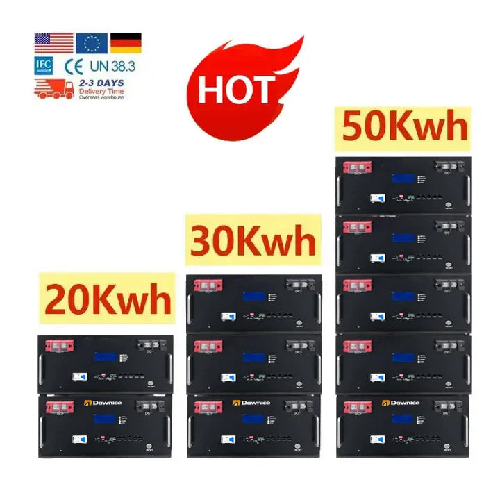 Yichun Dawnice Manufacture and Trade Co., Ltd. - Speicher - Rack Mounted 10kWh Solar Battery DW48200 - Art. 30603