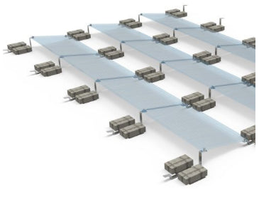 Xiamen Nuenon Tech. Co., Ltd. - Montagesysteme - Rail-free Ballast Flat Roof Mount – Duck Rail-free Ballast Flat Roof Mount – Duck - Art. 6940