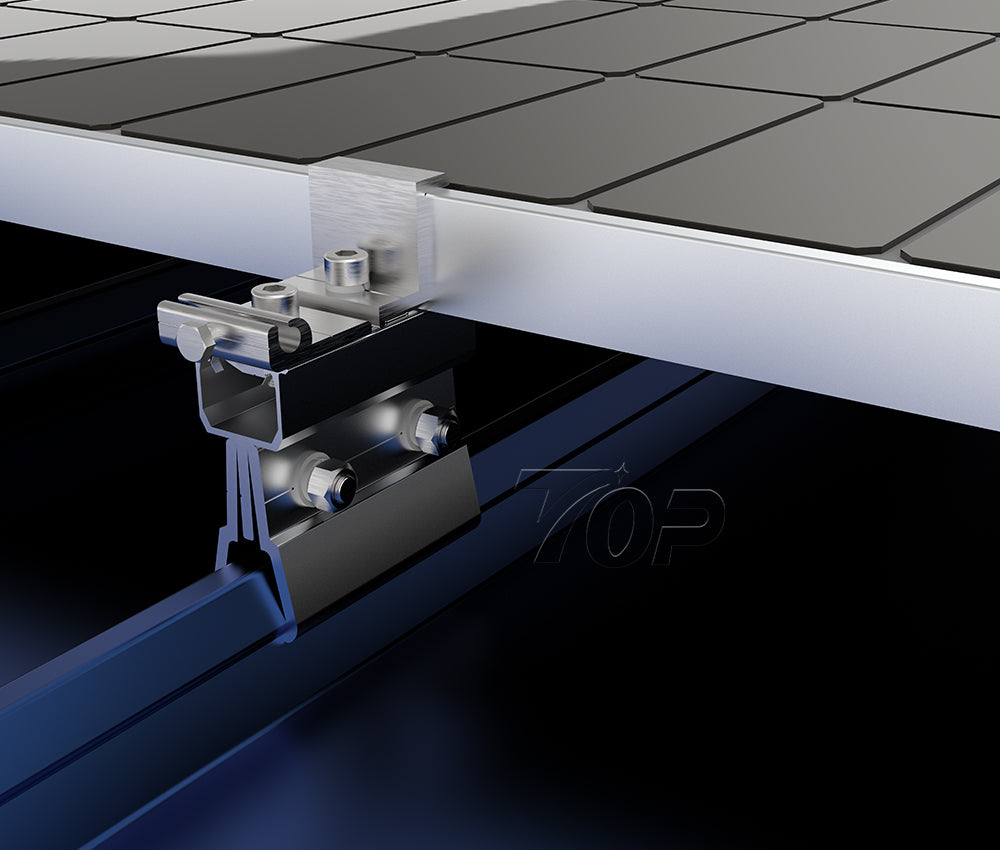 Xiamen TopFence Co., Ltd. - Montagesysteme - Rail Free Solar Roof Mount TF00684 - Art. 9422