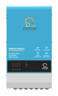 Yangzhou Bright Solar Solutions Co., Ltd. - Wechselrichter - Riio Sun Riio Sun 4KVA-S - Art. 46766