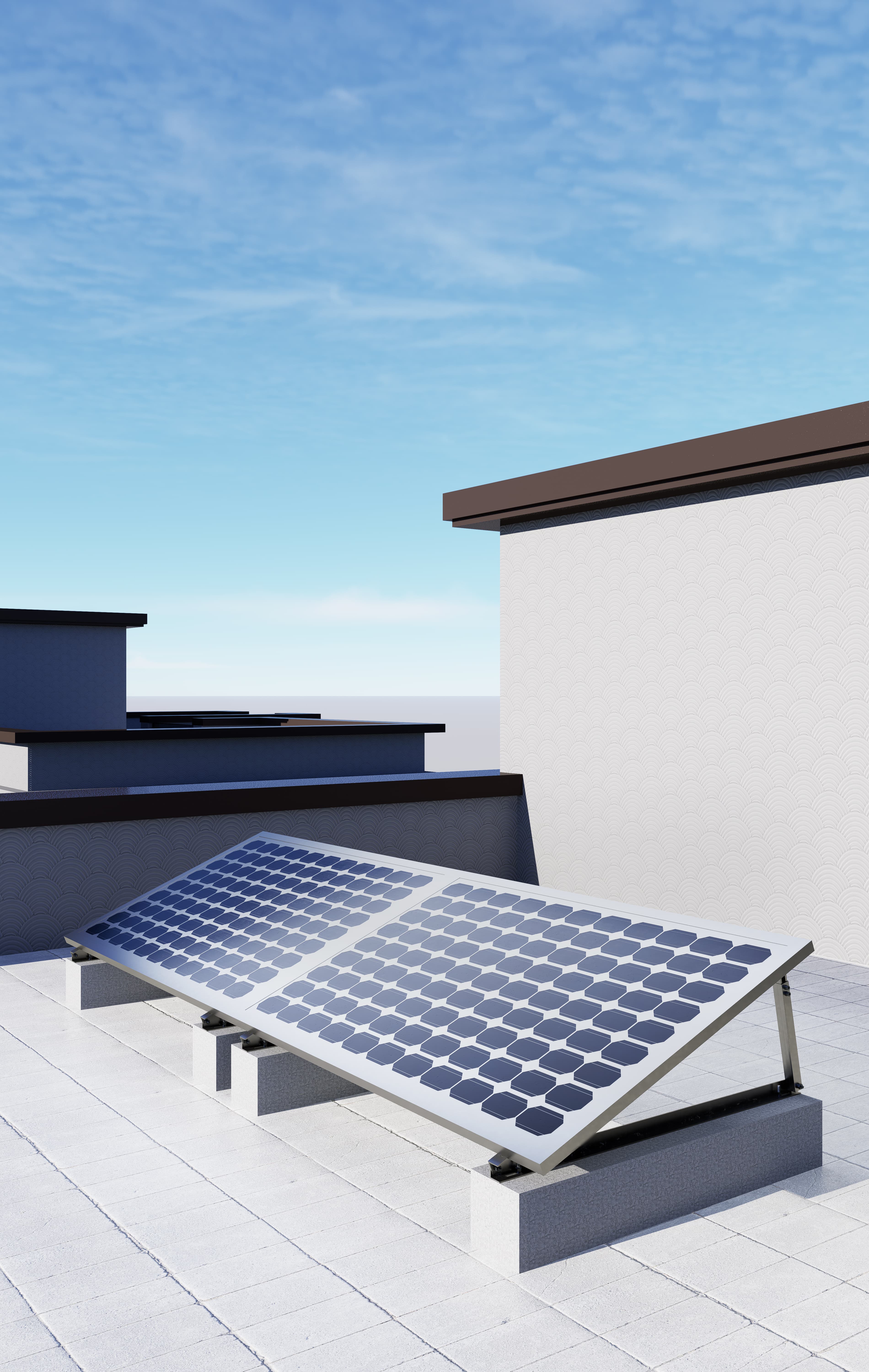 Xiamen Ziyuan Energy Technology Co., Ltd. - Montagesysteme - Roof / Ground Mounting Kit ZYE-GMK - Art. 9397