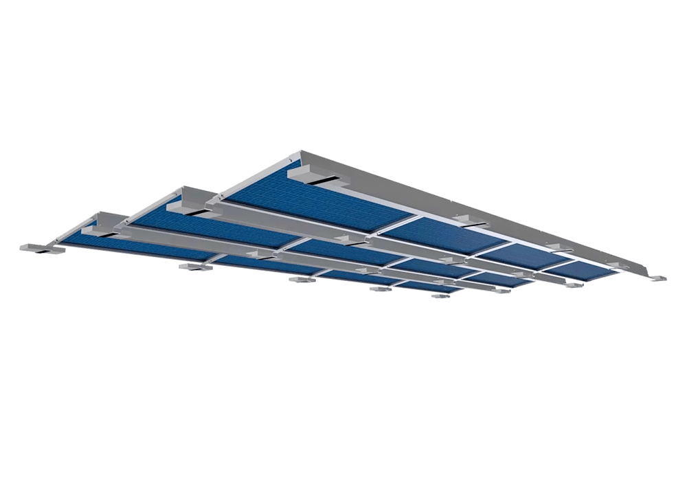 Axe Struct Pty Ltd - Montagesysteme - Roof Top – Ballast Railless Roof Top – Ballast Railless - Art. 10442
