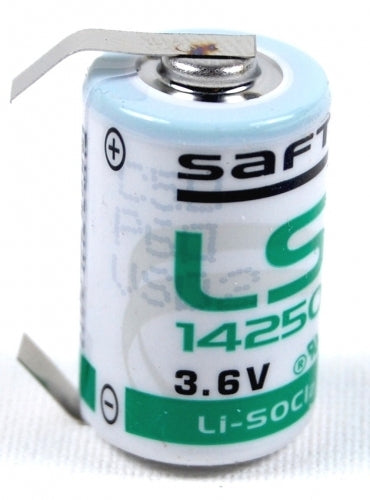 Saft Lithium Rundzelle LS14250 LF-U mit 3,6 V und 1,2 Ah