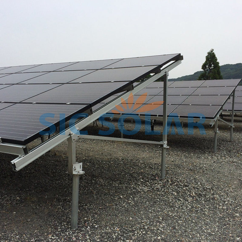 Xiamen Sic New Energy Technology Co., Ltd. - Montagesysteme - SAI Aluminum Ground mounting system SAI Aluminum Ground mounting system - Art. 4194