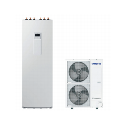 SAMSUNG Paket Split 12 KW, 3-Phasig incl. Hydro-Wandgerät, Touch Fernbedienung