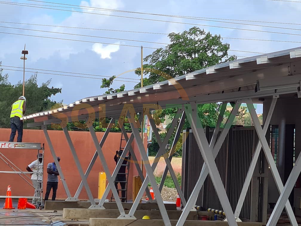 Xiamen Solar First Energy Technology Co., Ltd. - Montagesysteme - SF Aluminum Carport Mounting System SF Aluminum Carport System - Art. 6612