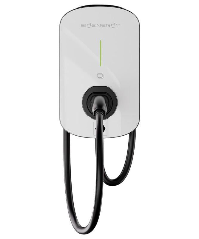 SIGENERGY Wechselrichter EV AC Charger 22 kW, 4G, 5 m Typ-2-Kabel, Weiß