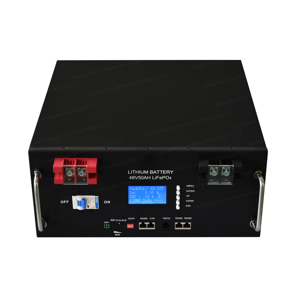 Guangdong Super Battery New Energy Co., Ltd. (Sipani) - Speicher - SIPANI Server Rack LiFePO4 Battery (24/48V 50/1... CD-SRB512V200 - Art. 26936