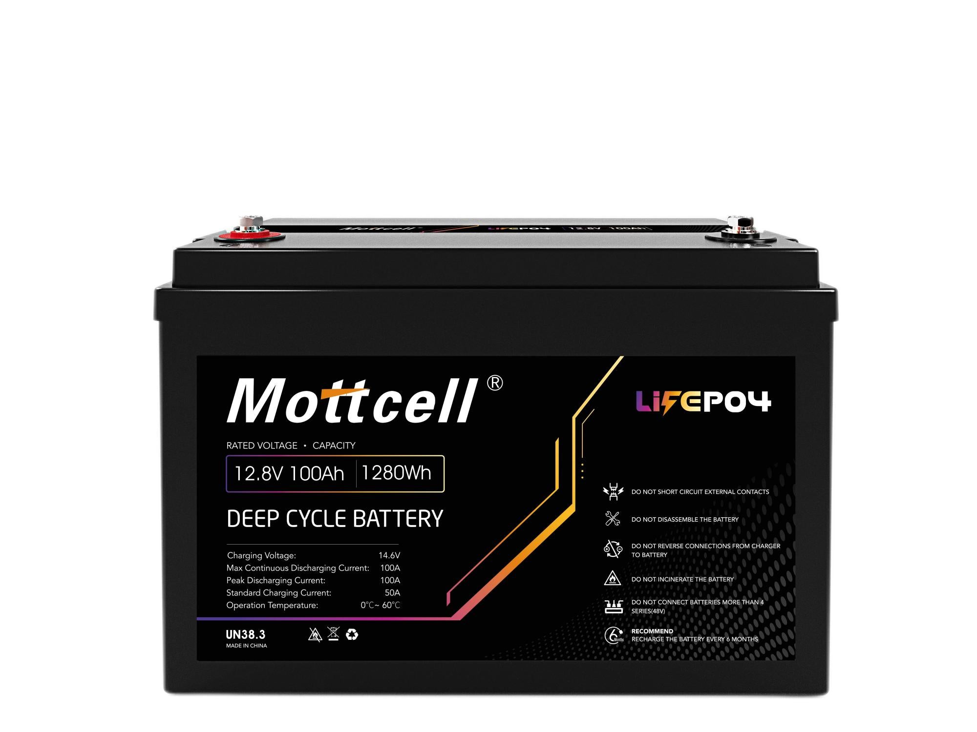 Shenzhen Mottcell New Energy Technology Co., Ltd. - Speicher - SM-LFP-ACID-12V100Ah-1 SM-LFP-ACID-12V100Ah-1 - Art. 34626