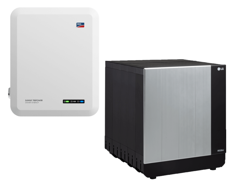 SMA | LG Sunny Tripower 5.0 Smart Energy + RESU FLEX 17,2 kWh