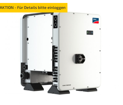 SMA STP 50-41 CORE1 WITH DISPLAY+AFCI (WITHOUT WIFI)
Sunny Tripower 50-41 Core1 mit Display + AFCI