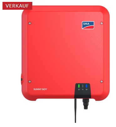 SMA Sunny Boy 3,0 kW Solar-Wechselrichter – einphasig mit Smart Connect