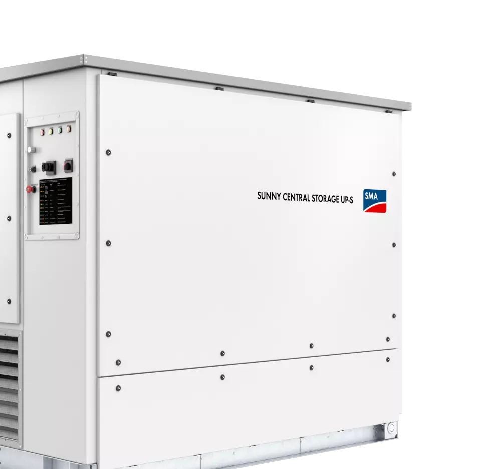 SMA Sunny Central Storage UP-S – Leistungsstarker Batterie-Wechselrichter für groß angelegte Speichersysteme