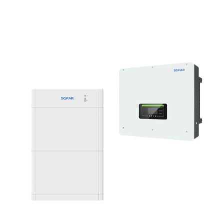SOFAR Solarspeicher BTS E10-DS5 + HYD 8KTL-3PH Hybrid HV-Speichersystem, 9,5 kWh nutzbar, 3-phasig