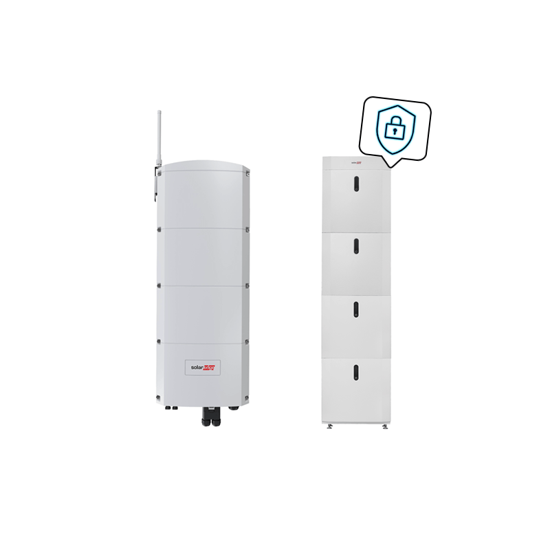 SOLAREDGE Home Paket mit SE10K-RWB48 + 19,4 kWh Meter/Backup frei wählbar