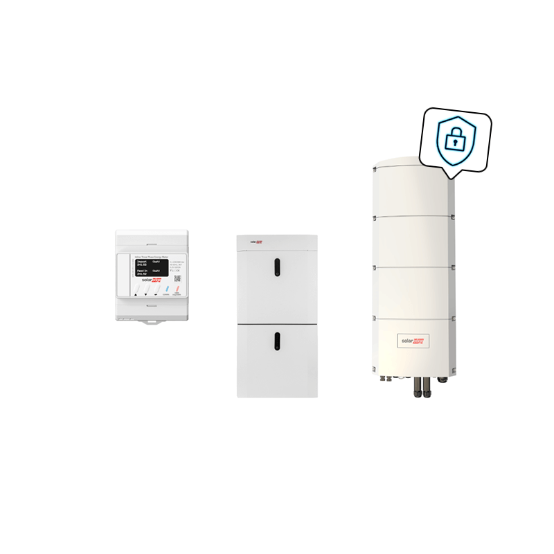 SOLAREDGE Home Paket mit SE10K-RWB48 + 9,7 kWh
