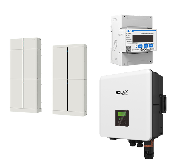 SOLAX POWER Solarspeicher T-BAT H 12.0 + X3-Hybrid 10.0-P G4 PRO + Dongle