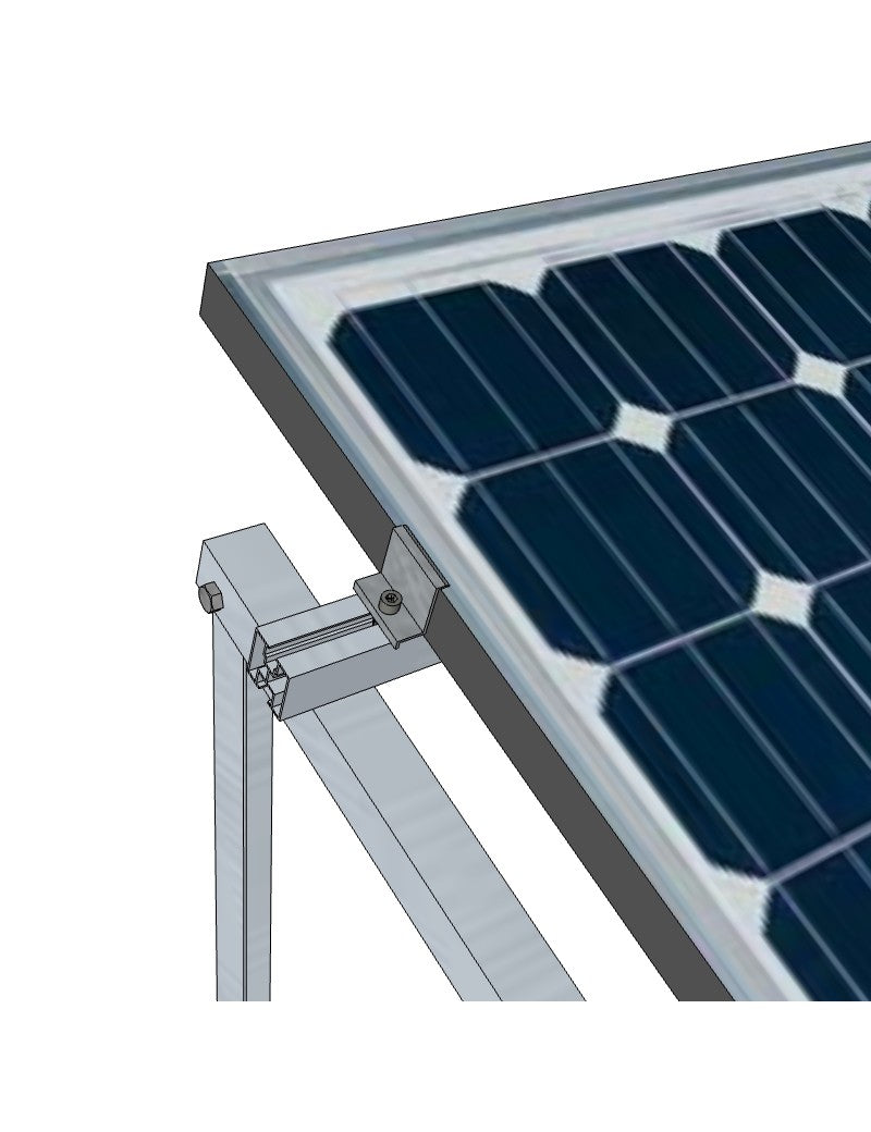SOLTEC Dreieck 30 ° VERTIKALE Montage Aluminium