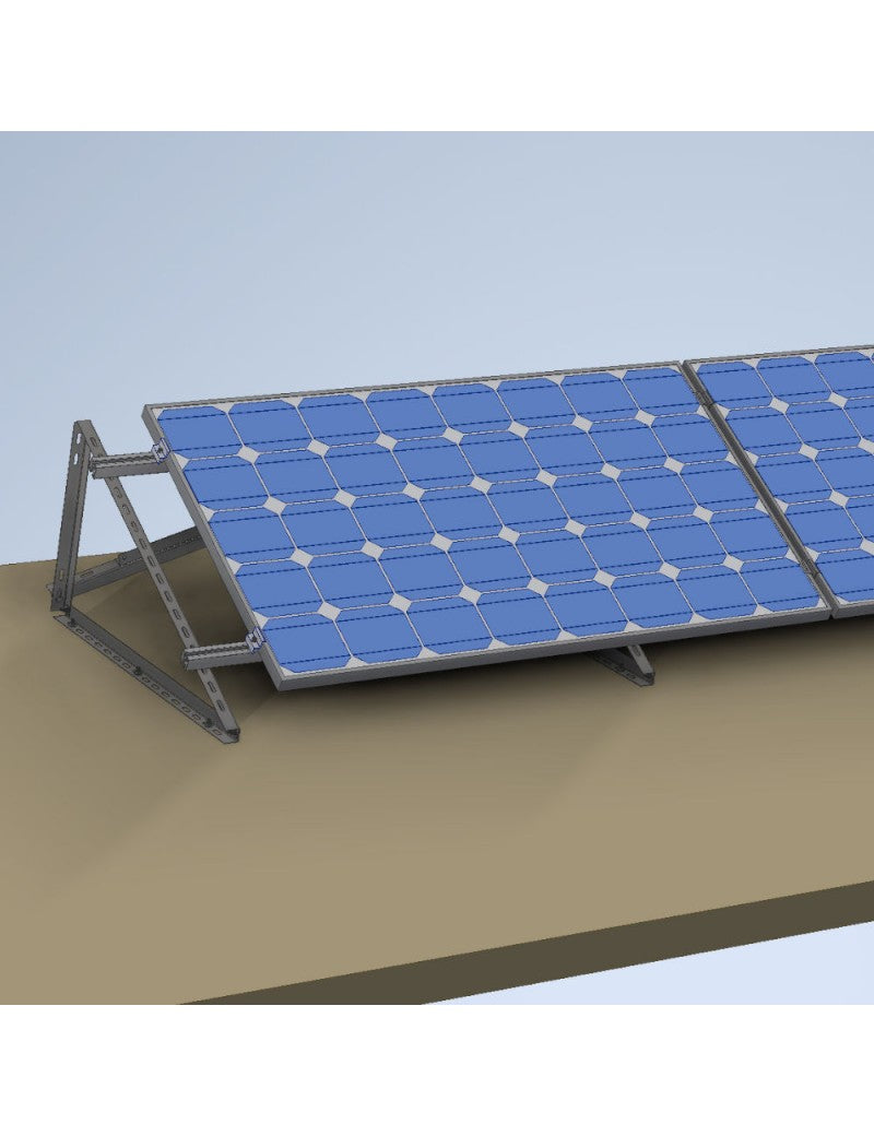 SOLTEC Dreiecksstütze 25 ° HORIZONTALE Montage Magnelis®
