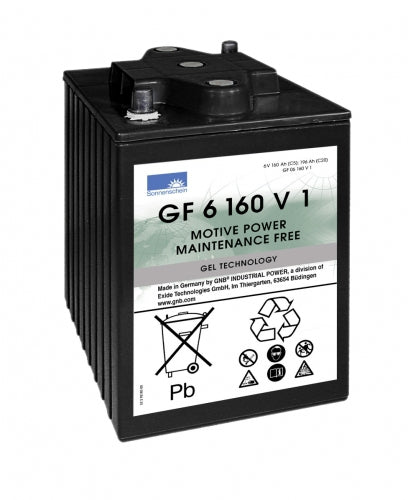 Sonnenschein GF 06 160 V1 - 6 V 160 Ah Gel-Antriebsbatterie