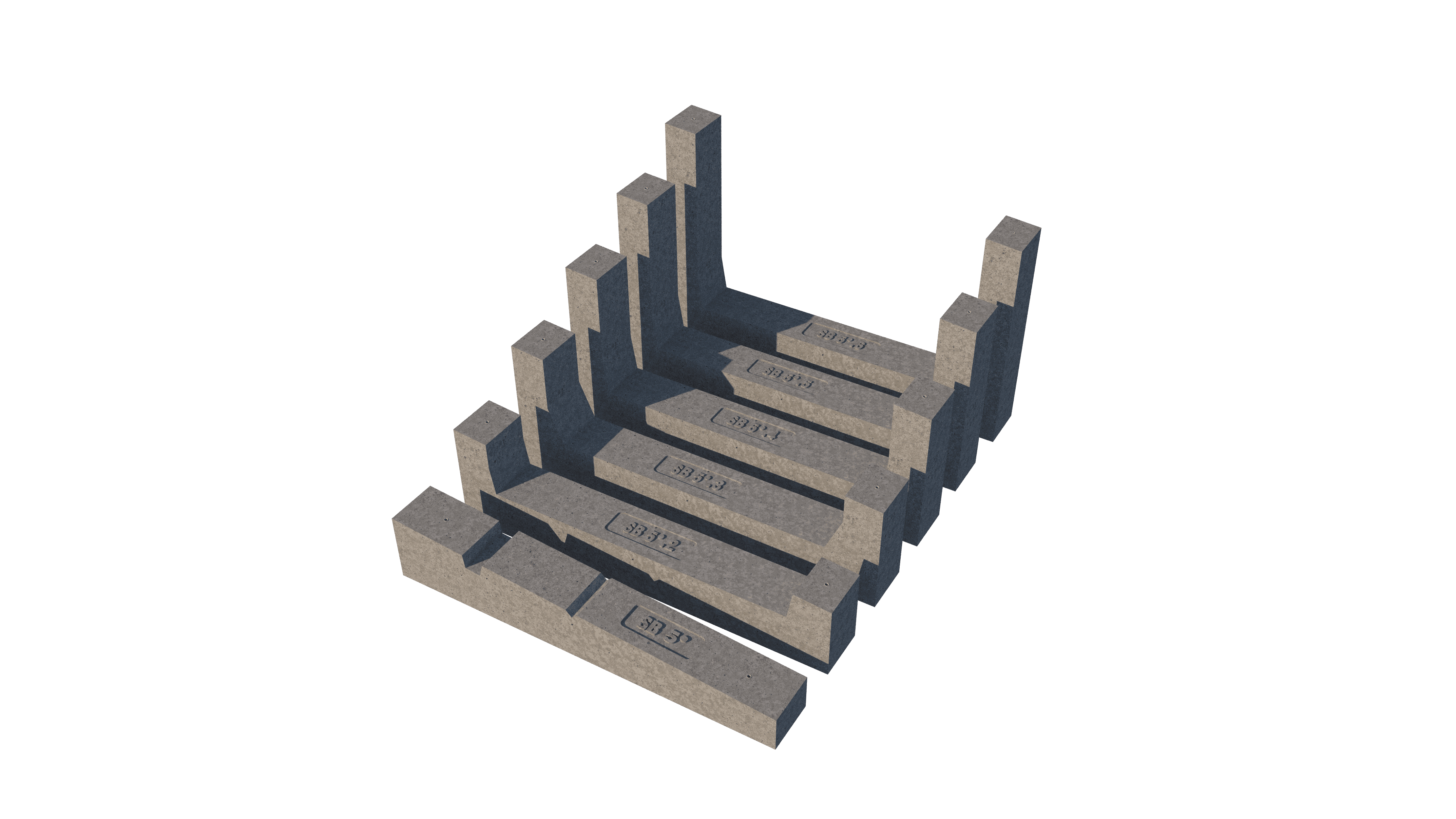 Basic (SunBallast) S.r.l. - Montagesysteme - Sail Shaped Ballast 5° ART, 23005,3 - Art. 9777
