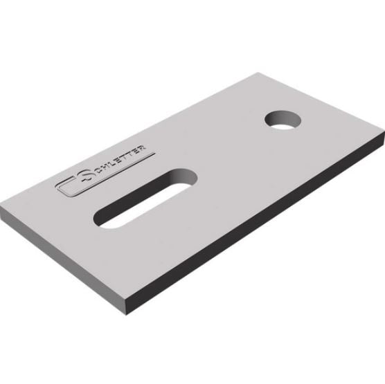 Schletter Stockschrauben-Aufsatz Montageplatte f. Stockschraube M10/M12