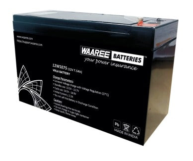 Waaree Energies Ltd - Speicher - Sealed Maintenance Free SMF Battery 12W078 - Art. 32556