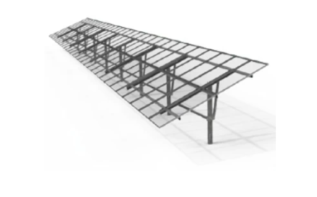 V Star Solar Energy - Montagesysteme - Seasonal Tilt Structure Single Panel - Art. 10480