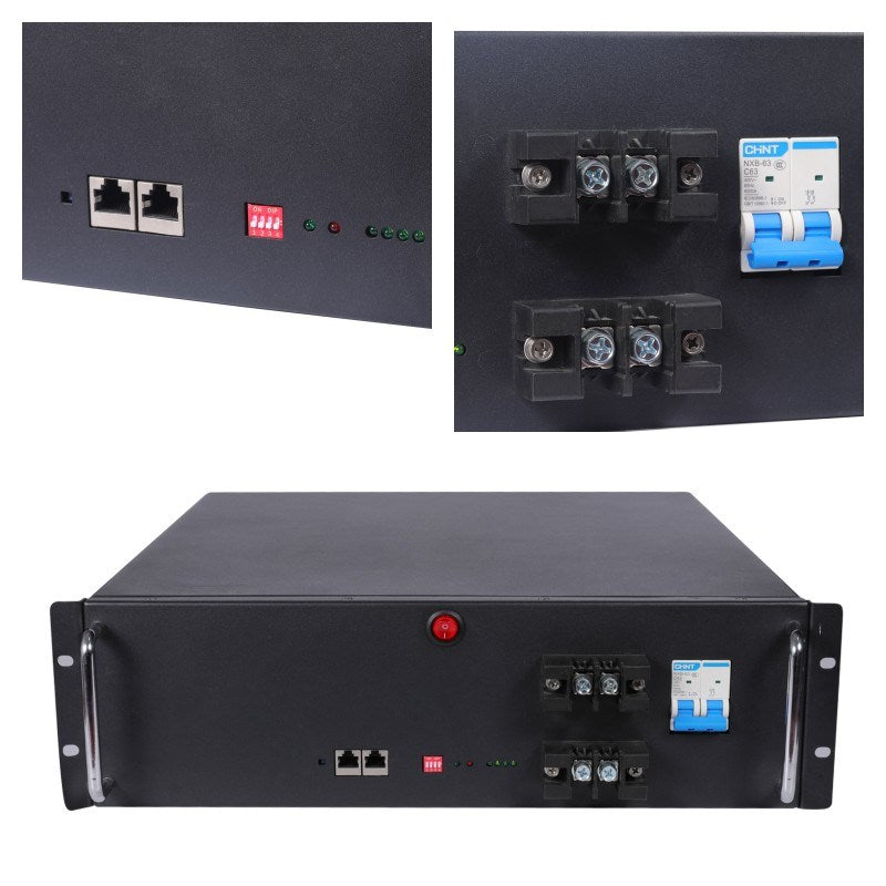 Xiamen Lynsa Intelligent Technology Co., Ltd. - Speicher - Server Rack 51.2V 100/200Ah LiFePO4 Lithium-Ion... Rack-mounted LiFePO4 Battery Pack Module LS-51,2V200Ah - Art. 33165