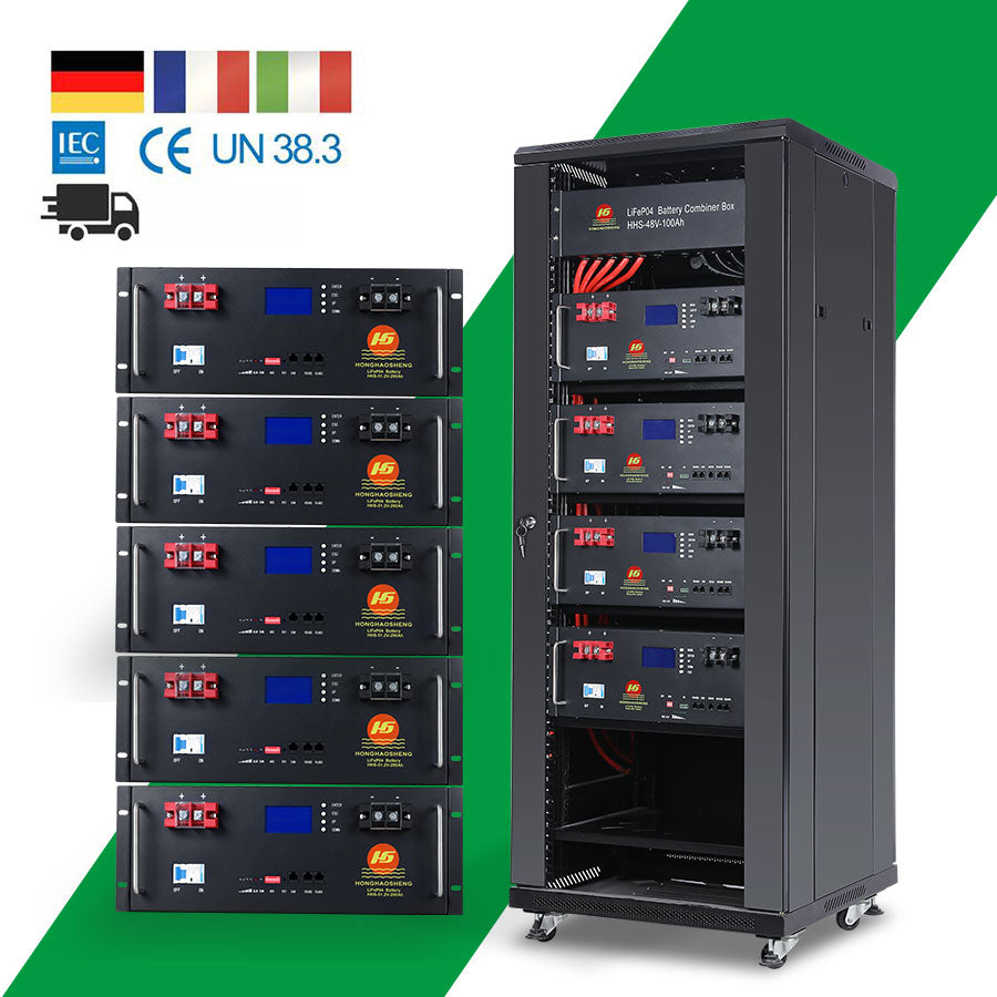Shenzhen HongHaosheng Electronics Co., Ltd. - Speicher - Server Rack Batteries (Rack Mounted Battery) 5-... HHS-SR48200 - Art. 29407