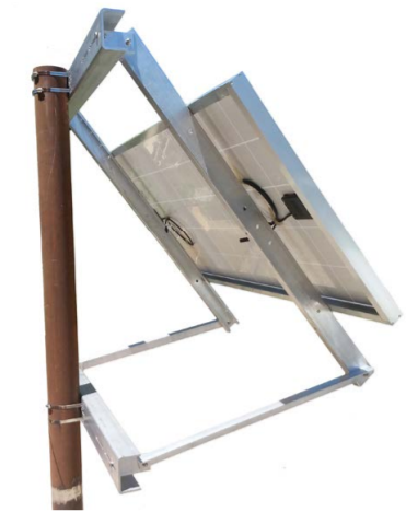 SunWize Power & Battery, LLC - Montagesysteme - Side of Pole Mounts 2-Mod - Art. 6156