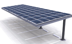 Carport Structures Corporation - Montagesysteme - Single Column Single Single Column Single - Art. 6954