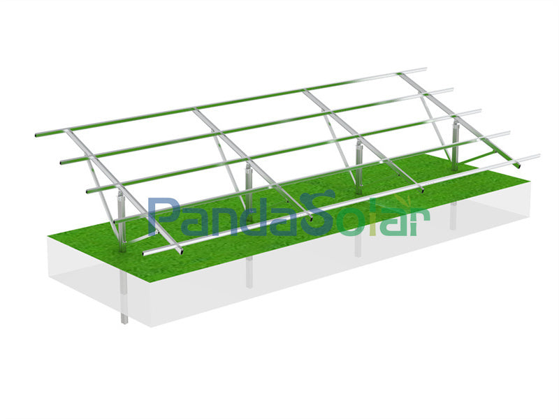 Xiamen Panda Solar Technology Co., Ltd - Montagesysteme - Single Pile Design Ground Mounting Soluion GM02 - Art. 8965