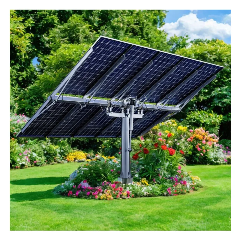 Xiamen Kseng Metal Tech Co., Ltd. - Montagesysteme - Single Post Solar Mounting System Single post solar tracking system - Art. 9007