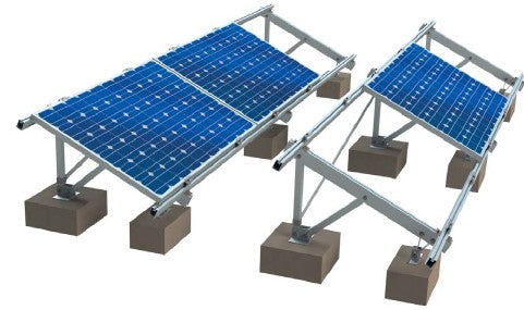 Power Solution Industries L.L.C. - Montagesysteme - Single/Triple Landscape Mounting Systems PSI Pearl - Art. 6359