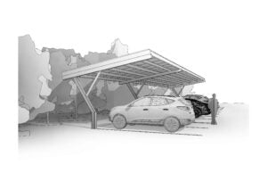 Bluetop Solar Parking ApS - Montagesysteme - Single Type Flex 1 FLEX 1 - Art. 8926