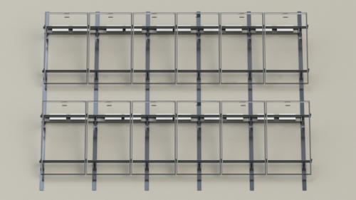 HB Solar International Inc. - Montagesysteme - Skyrack - Ballasted Skyrack - Ballasted - Art. 8923