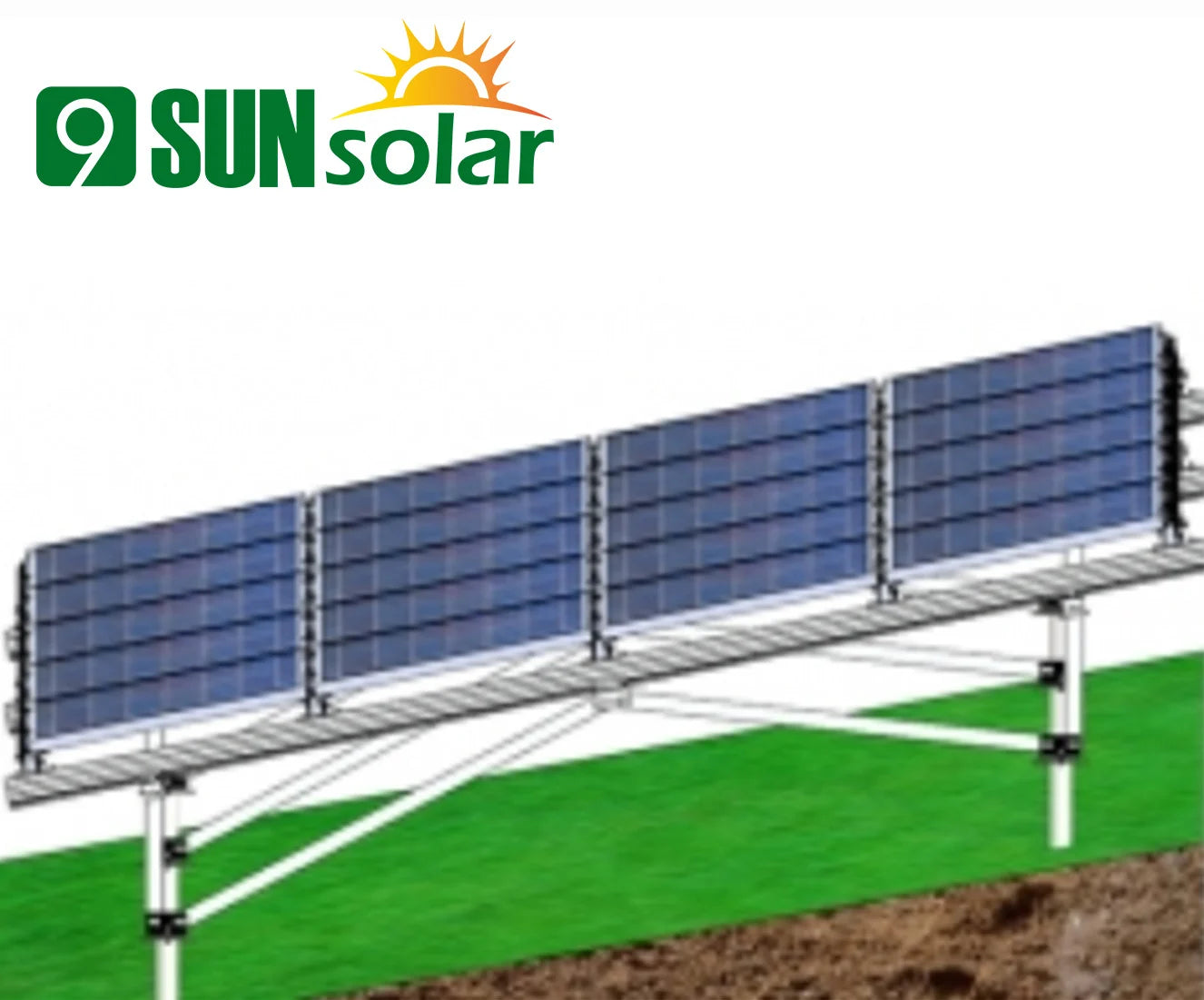 Xiamen 9Sun Solar Technology Co., Ltd. - Montagesysteme - Slope Mounting Slope Mounting - Art. 6895