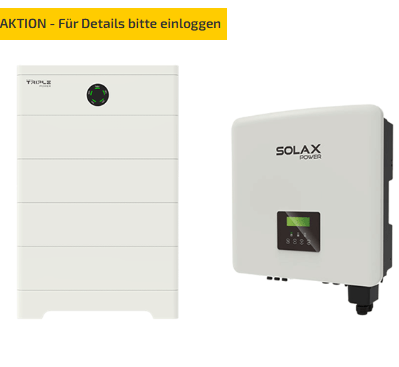 SolaX Power T-BAT HS 10.0 + X3-Hybrid 10.0-D G4.2 + Dongle HV-Speichersystem, 9,2 kWh nutzbar, 3-phasig 