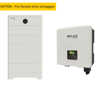 SolaX Power T-BAT HS 12.5 + X3-Hybrid 10.0-D G4.2 + Dongle HV-Speichersystem, 11,5 kWh nutzbar, 3-phasig 