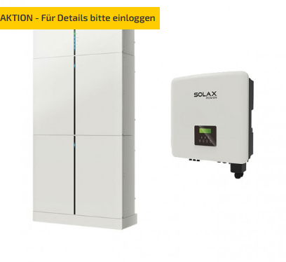 SolaX Power  T-BAT H 6.0 + X3-Hybrid 10.0-D G4.2 + Dongle HV-Speichersystem, 5,5 kWh nutzbar, 3-phasig
