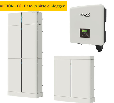 SolaX Power  T-BAT H 9.0 + X3-Hybrid 10.0-D G4.2 + Dongle HV-Speichersystem, 8,3 kWh nutzbar, 3-phasig 