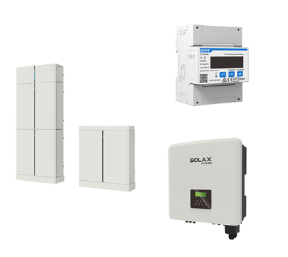 SolaX Power T-BAT H 9.0 + X3-Hybrid 8.0-D G4.2  HV-Speichersystem, 8,3 kWh nutzbar, 3-phasig  