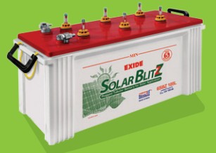 Exide Industries Limited - Speicher - SolarBlitz 12V Battery 6SBZ150 - Art. 10098
